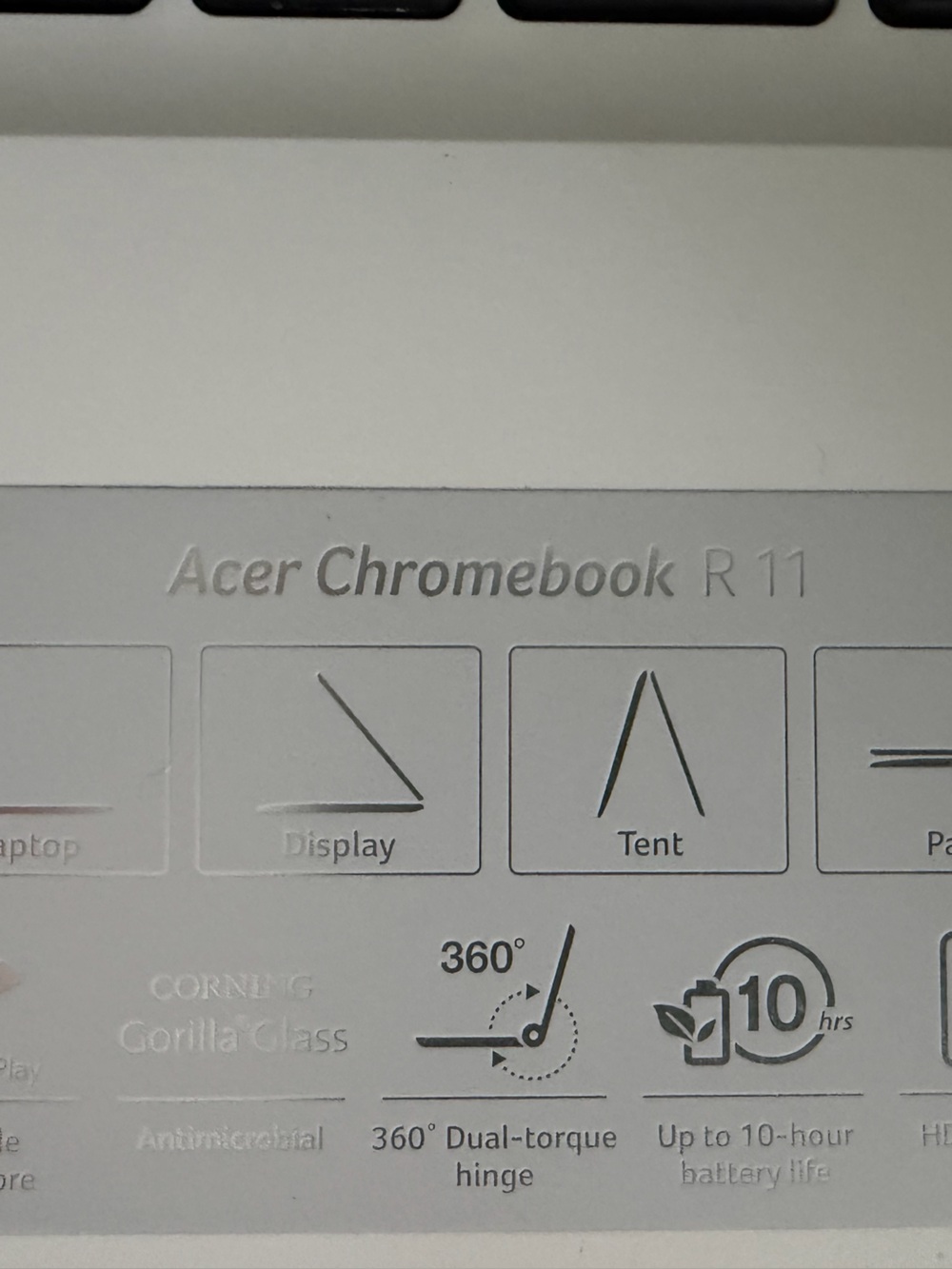 GUC Acer Chromebook R11 Laptop - fully operational - Picture 6 of 6
